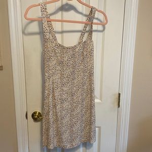 ANIMAL PRINT MINI DRESS
